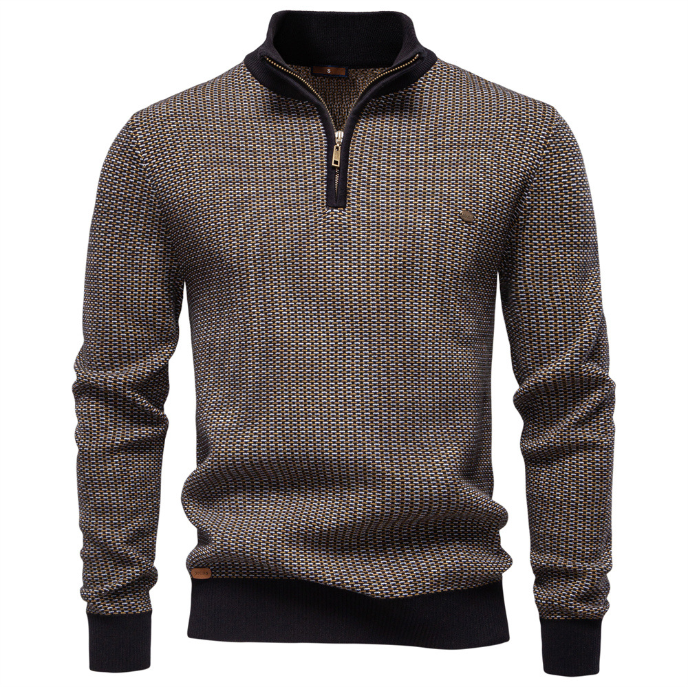 Turtleneck Sweater Men - European New Fashion Autumn Winter Men's
