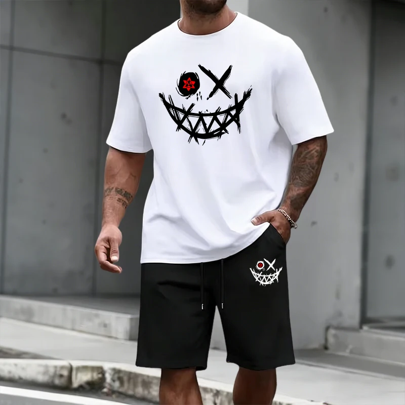 Mens Fashion Wear - 2026 Summer Men's Set T-shirt&shorts Urban