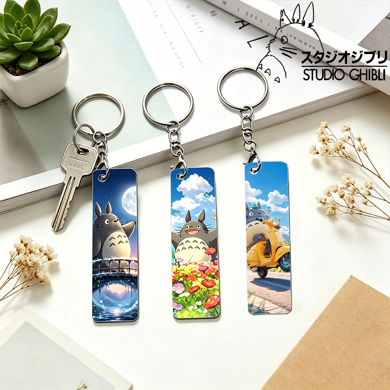 Crossbody Bag Men - My Neighbor Totoro Key Fobs Creative