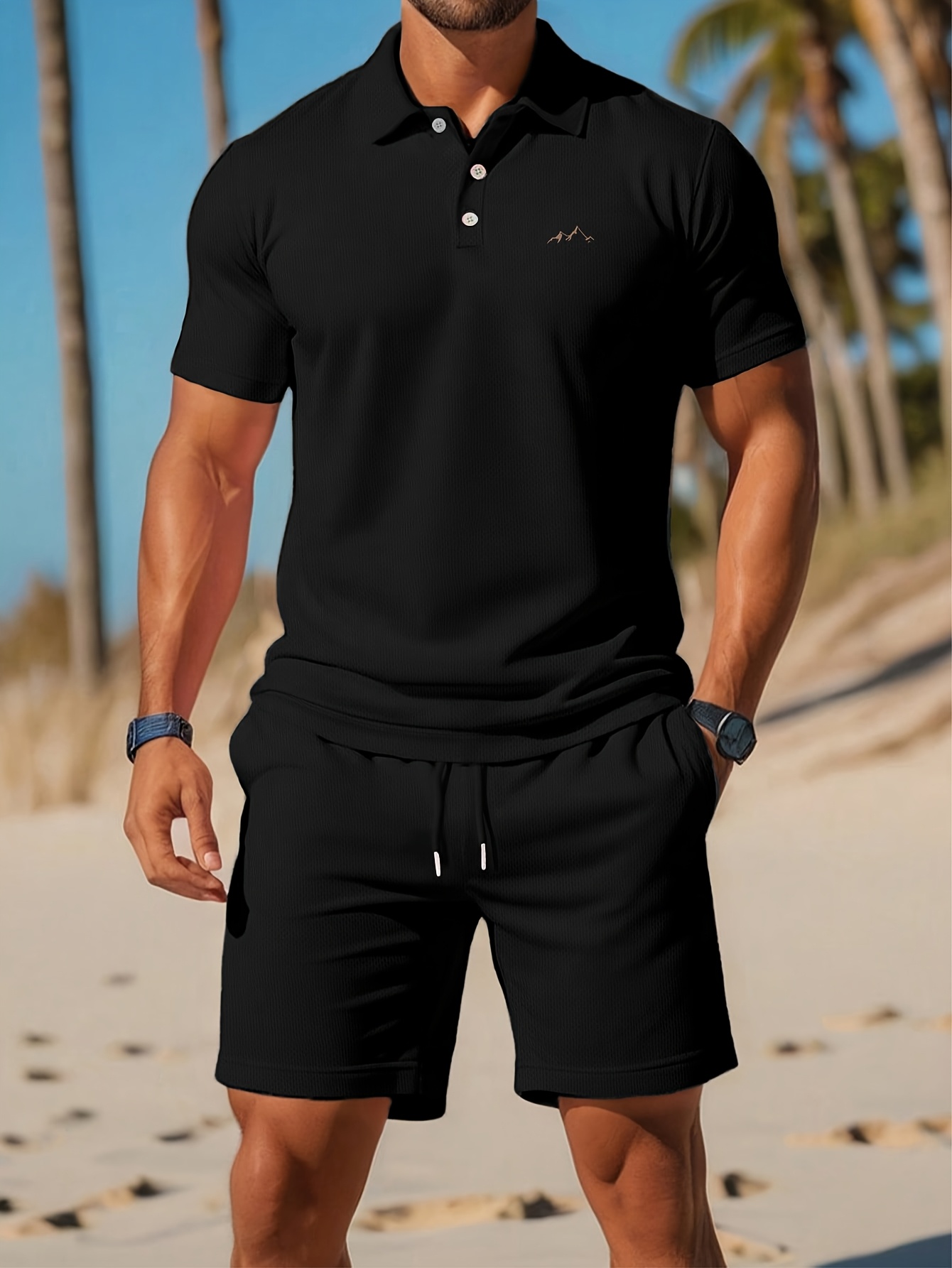 Men'S Fashion Polo - 2026 Summer Men's Polo Set -