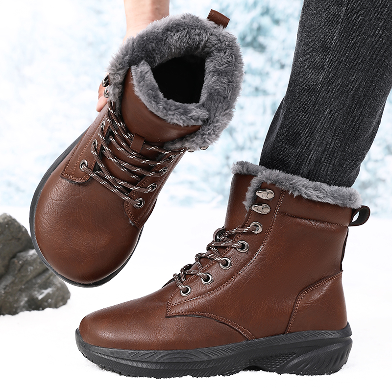 Men Winter Snow Boots for Wate - Mens Fashion Show avaliação e preço