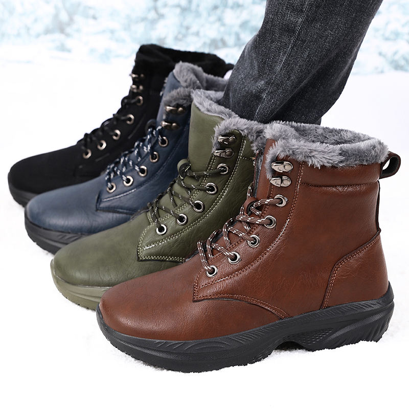 Men Winter Snow Boots for Wate - Mens Fashion Show avaliação e preço