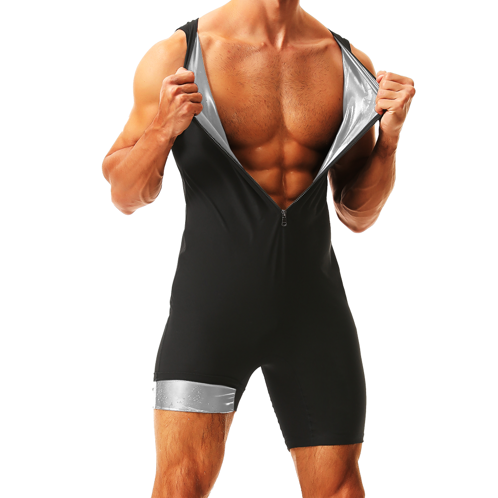 Men’s Sauna Suit Sweat Heat Tr - Mens Fashion Vest avaliação e preço