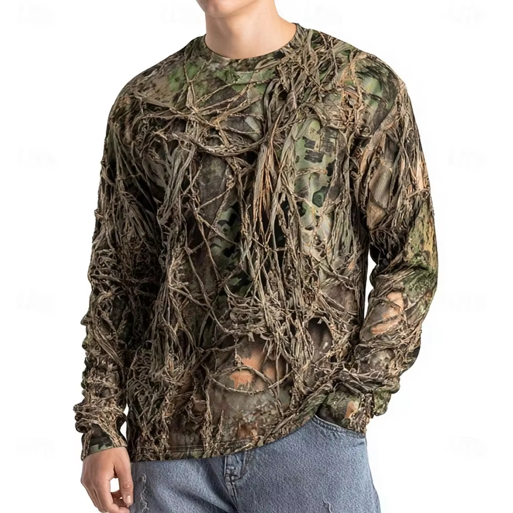 Men's Camo Animal Print Long S - Mens Fashion Summer avaliação e preço