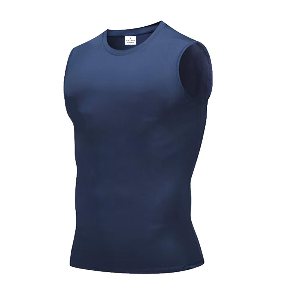 Men Solid Color Quick Dry Slee - Mens Fashion Vest avaliação e preço