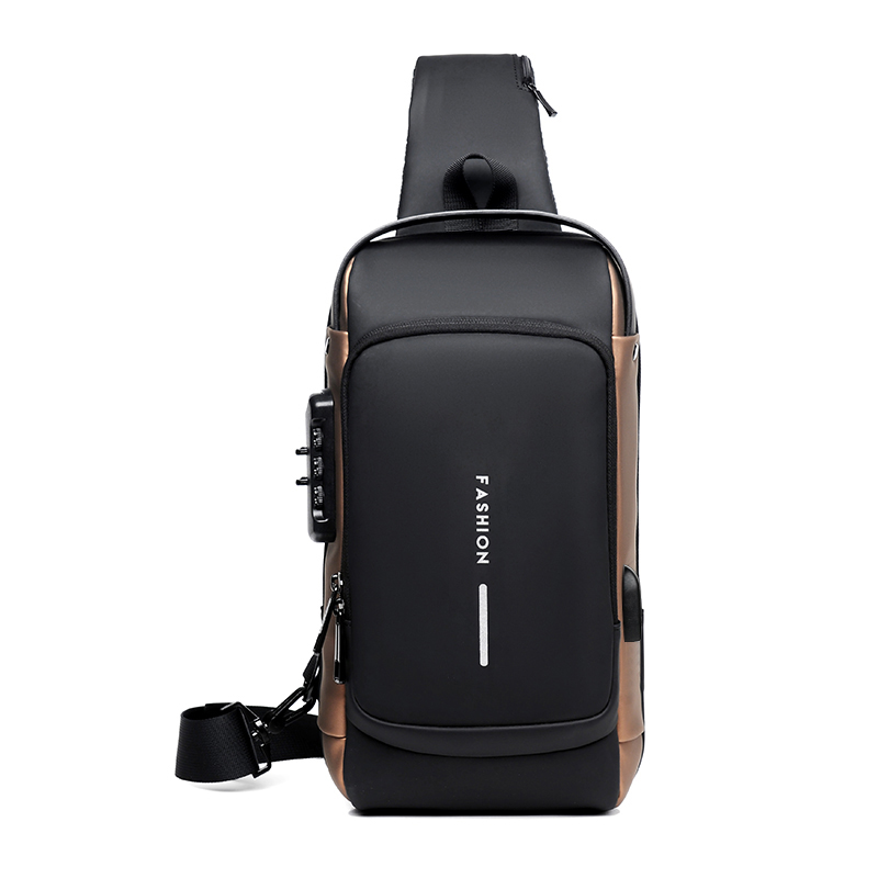 Men Multifunction Anti Theft U - Crossbody Bag Men avaliação e preço