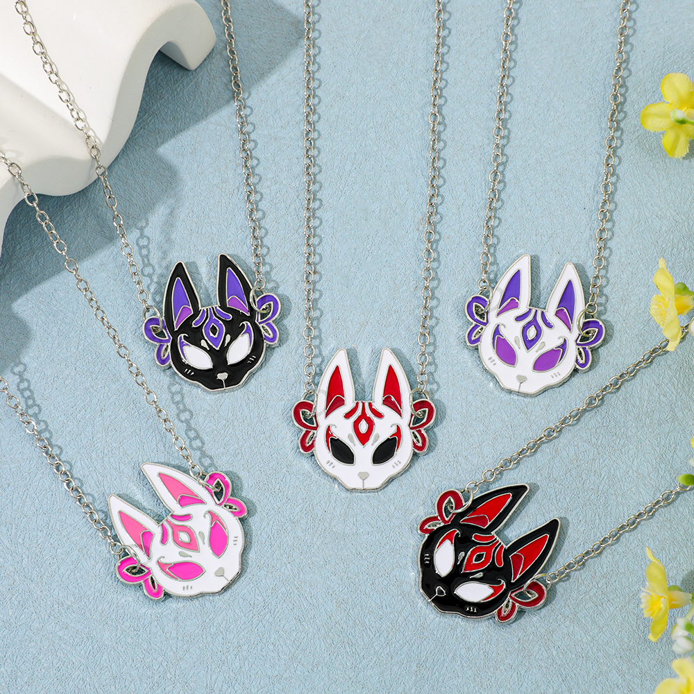 Fashion Anime Fox Mask Metal E - Mens Fashion Show avaliação e preço