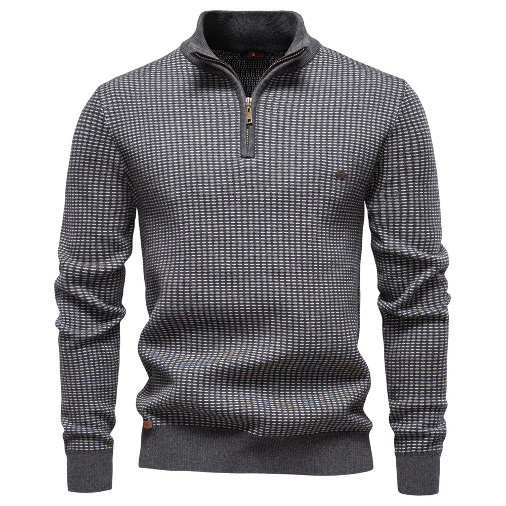 European New Fashion Autumn Wi - Turtleneck Sweater Men avaliação e preço