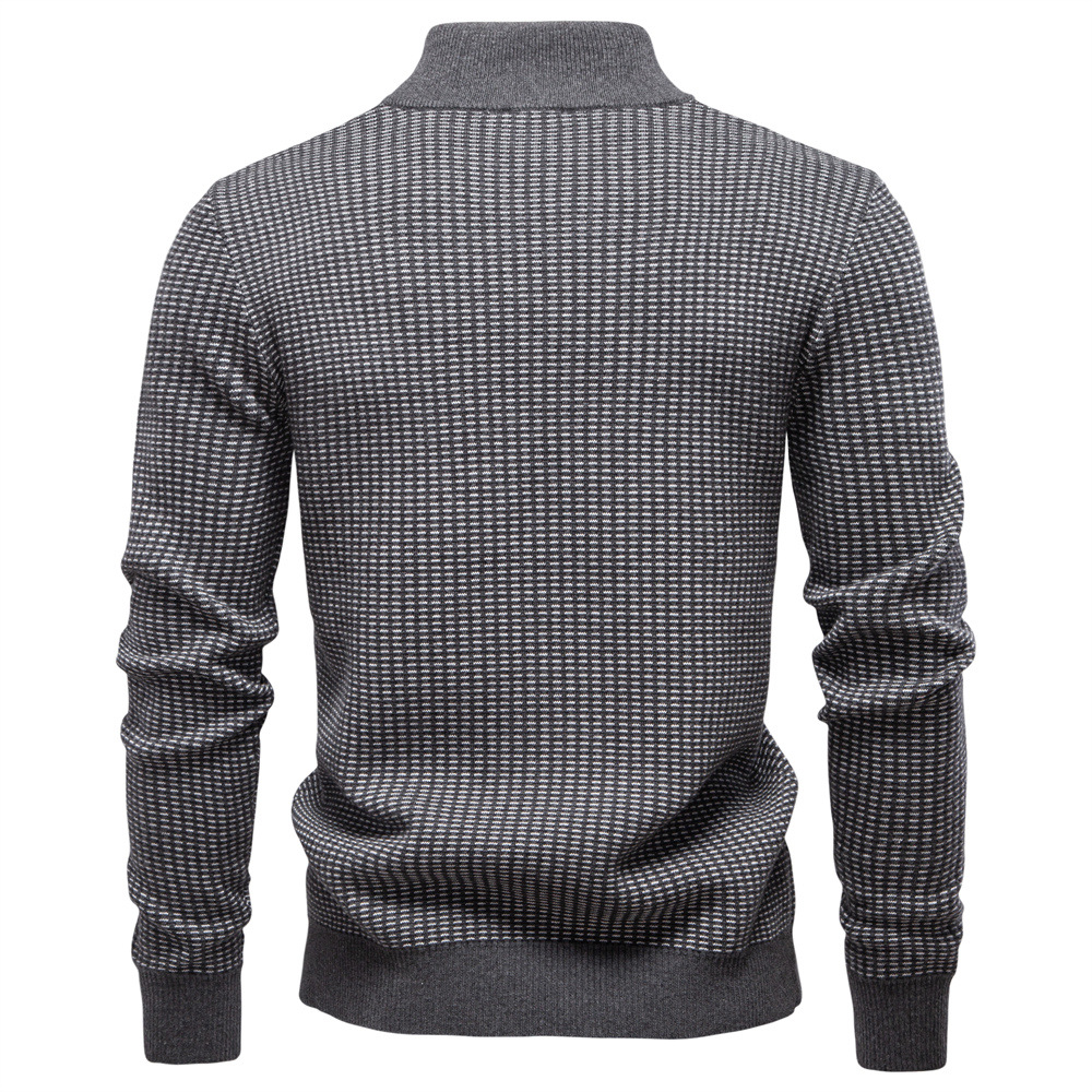 European New Fashion Autumn Wi - Turtleneck Sweater Men avaliação e preço