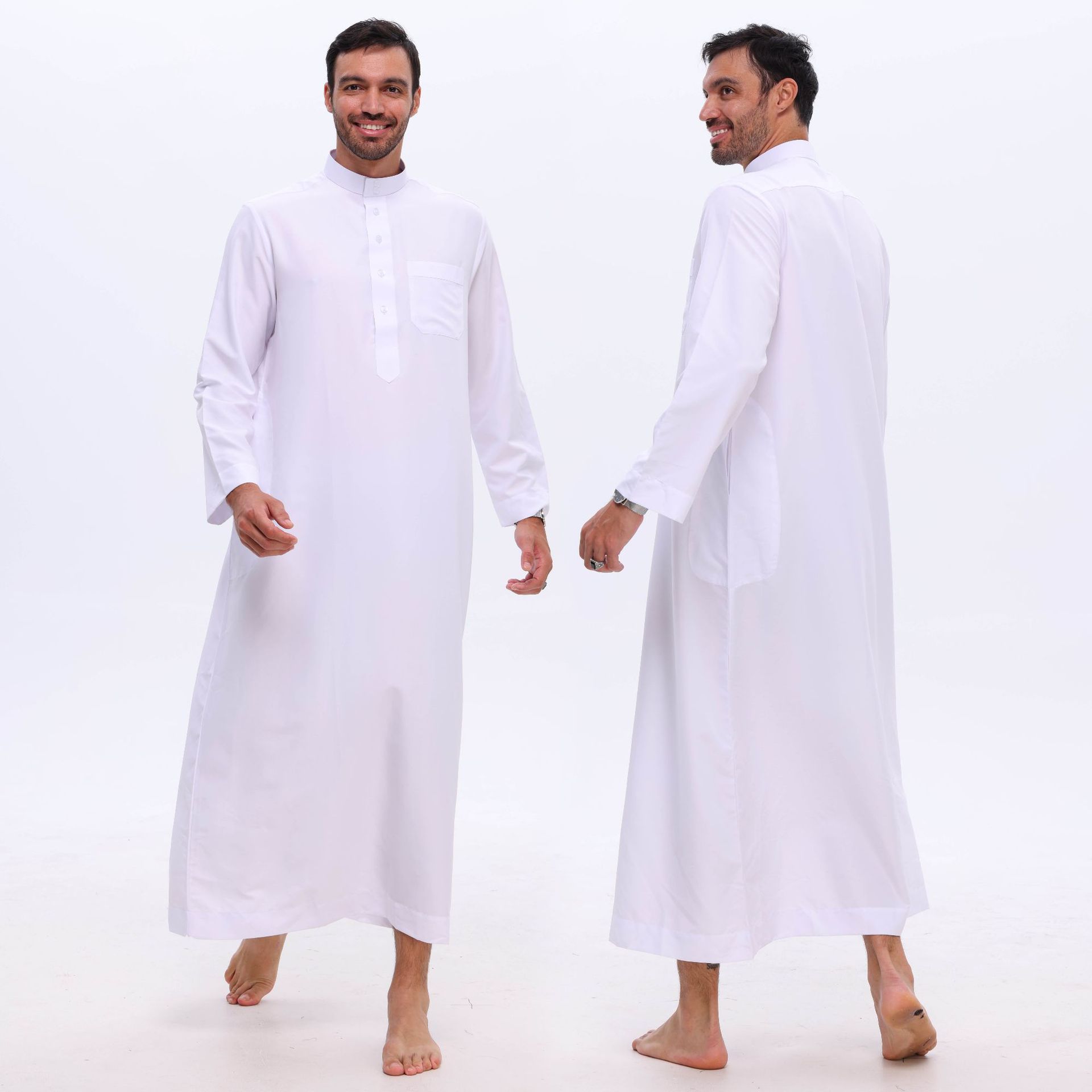 Men Muslim Robe Middle Eastern - Men'S Fashion Qatar avaliação e preço