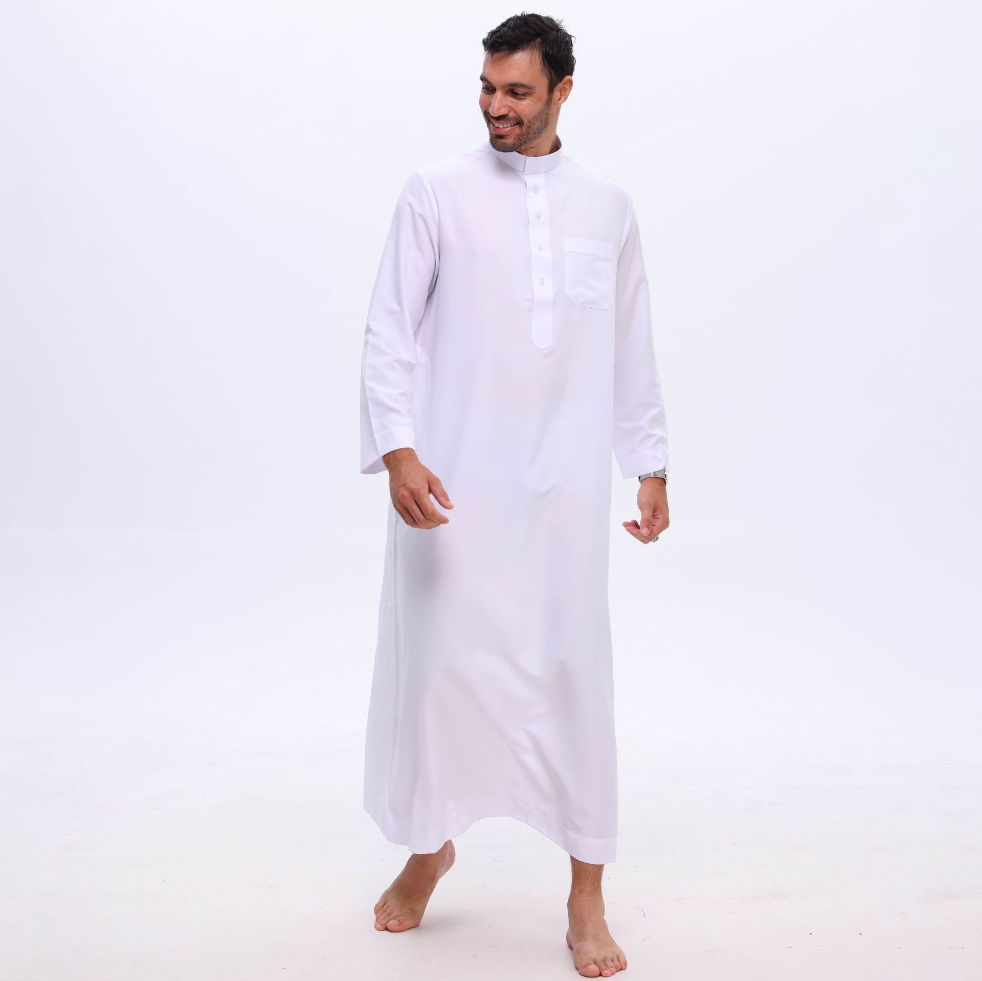 Men Muslim Robe Middle Eastern - Men'S Fashion Qatar avaliação e preço