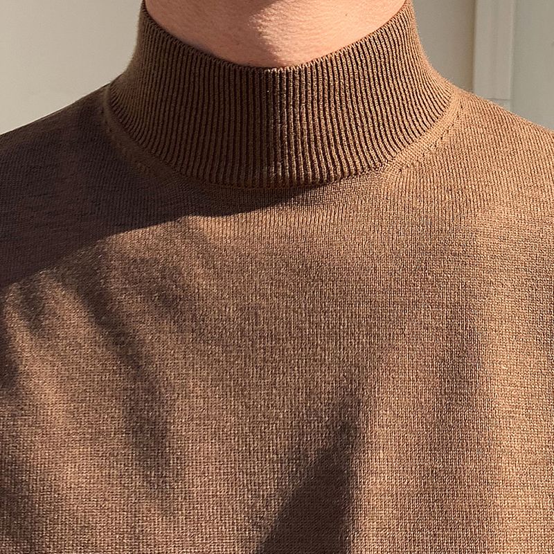 Half-turtleneck Sweater for Me - Turtleneck Sweater Men avaliação e preço