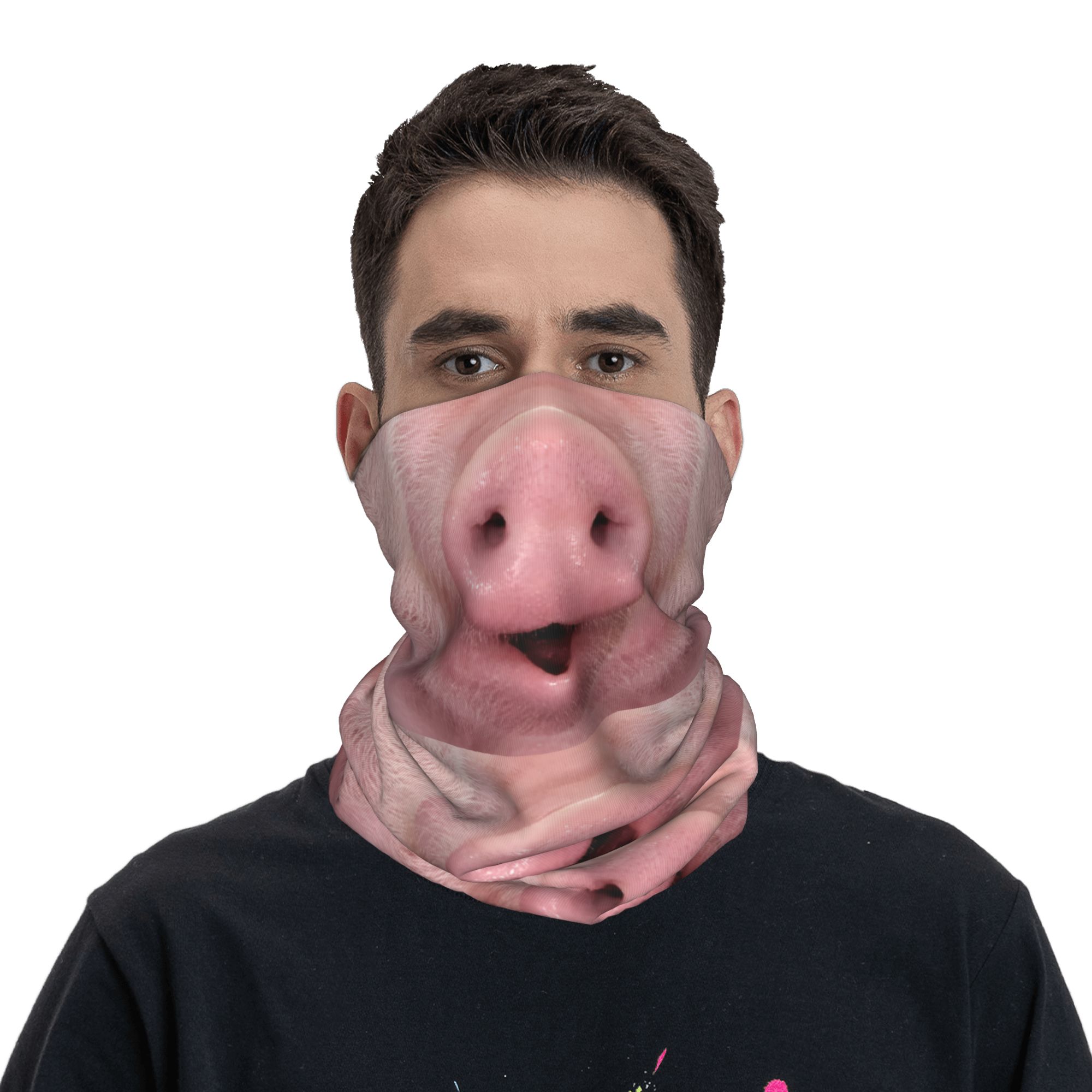 Custom Animal Head Bandana Nec - Men'S Fashion Head Scarf avaliação e preço