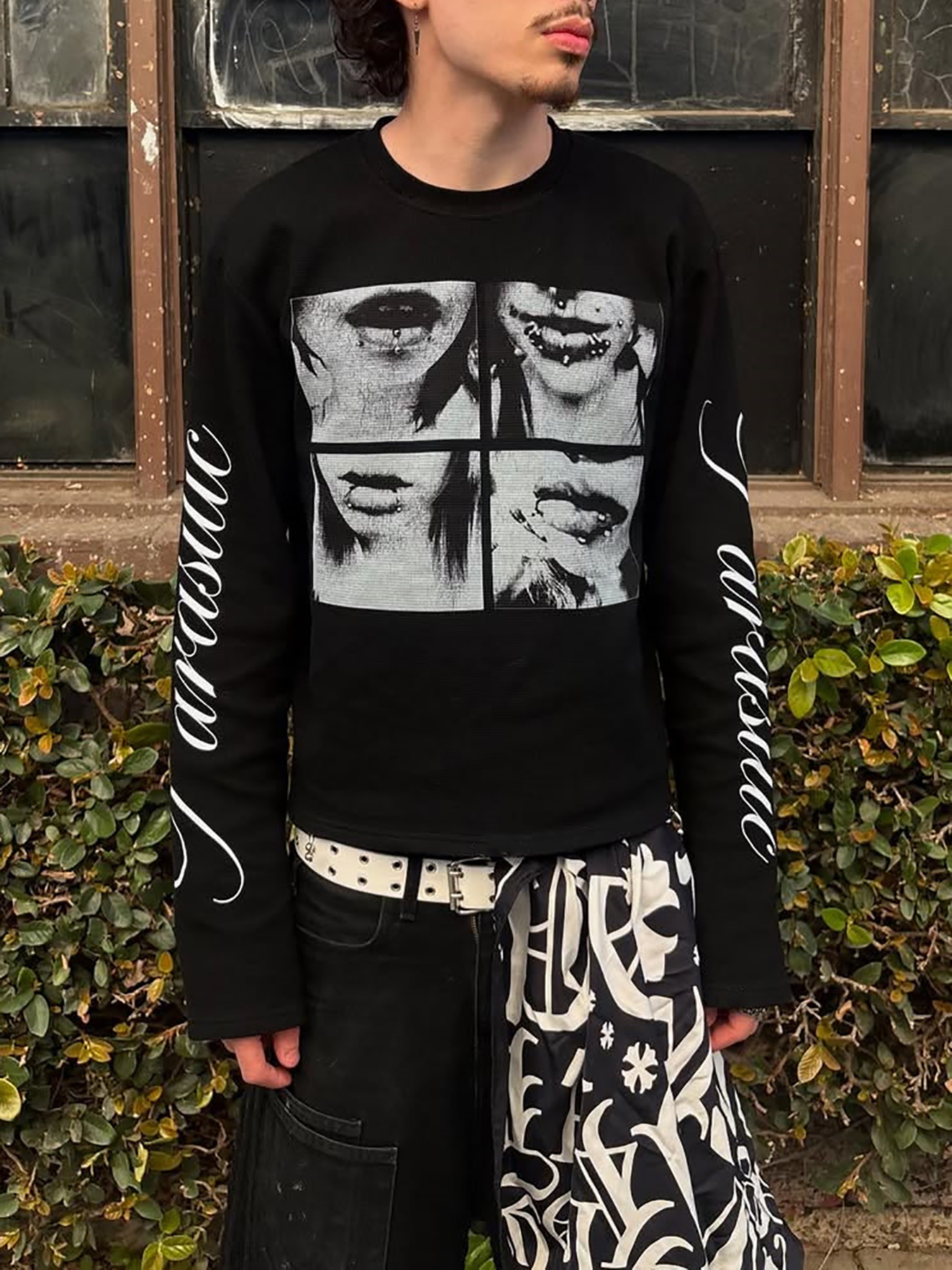 Dark Style Street Punk Unisex  - Mens Fashion Summer avaliação e preço