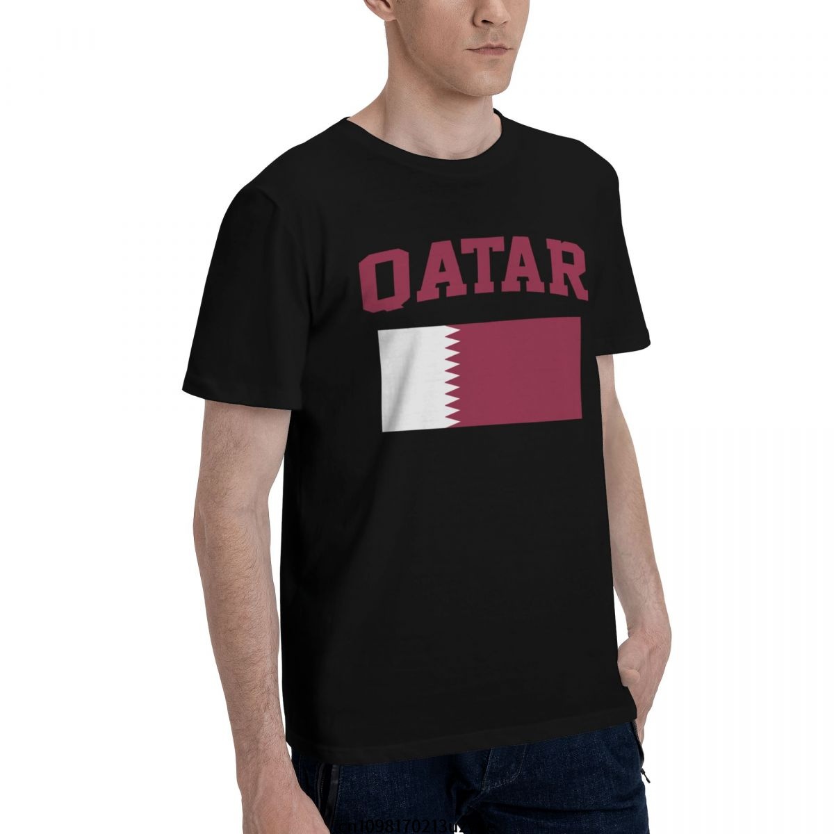 Qatar Flag T Shirt Men Fashion - Men'S Fashion Qatar avaliação e preço