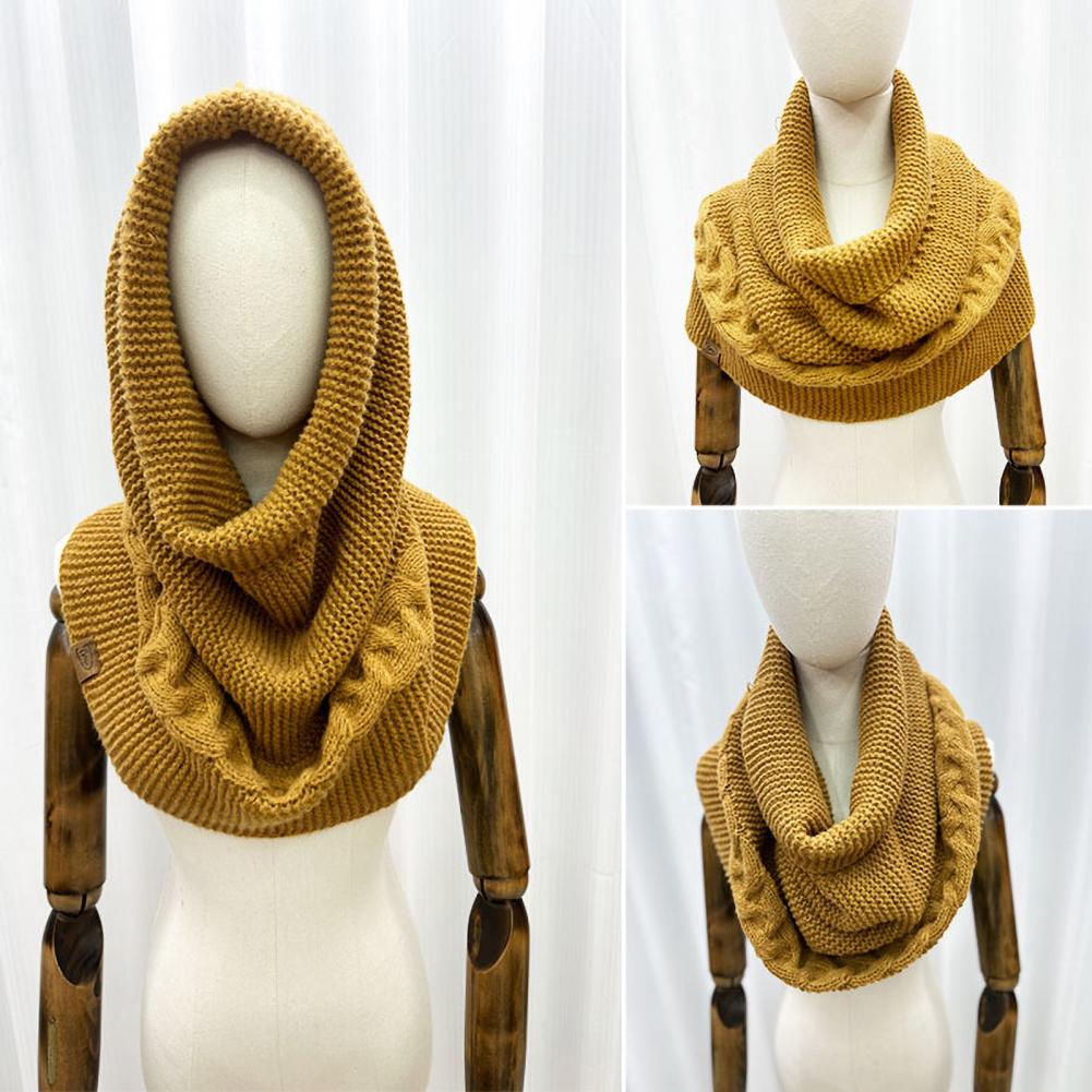 Winter Knitting Scarf Women Me - Mens Fashion Caps avaliação e preço