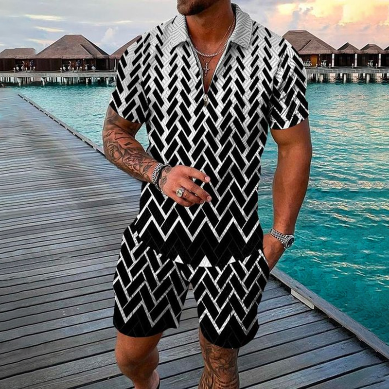 3D Print Nationality Style Men - Men'S Fashion Polo avaliação e preço