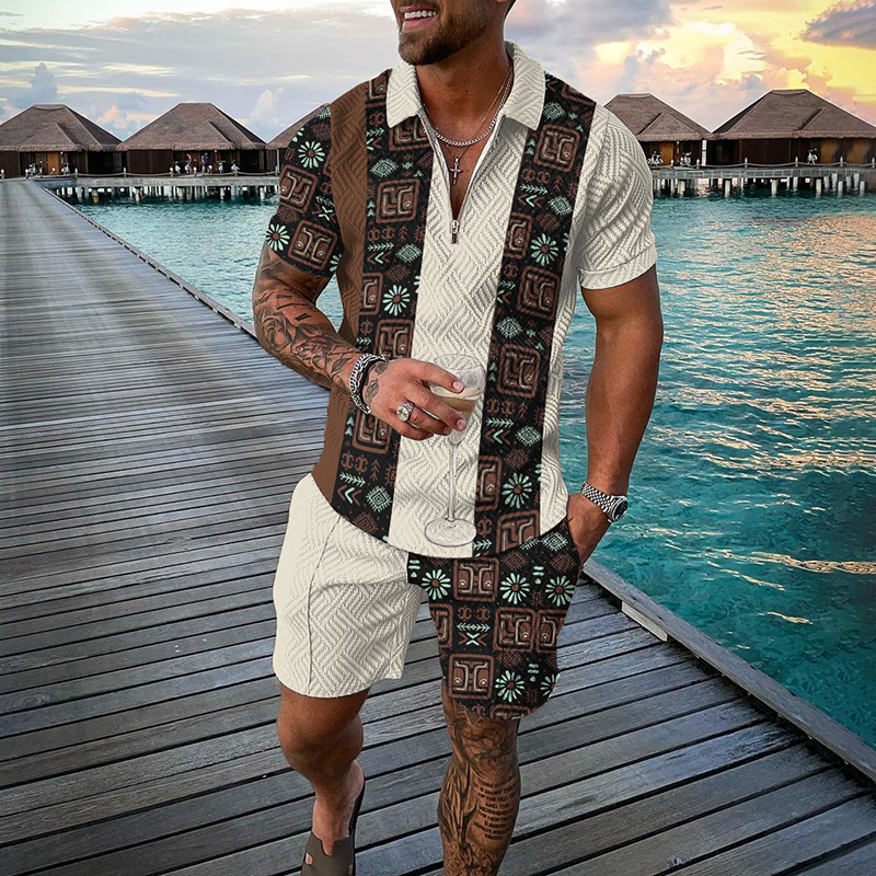 3D Print Nationality Style Men - Men'S Fashion Polo avaliação e preço