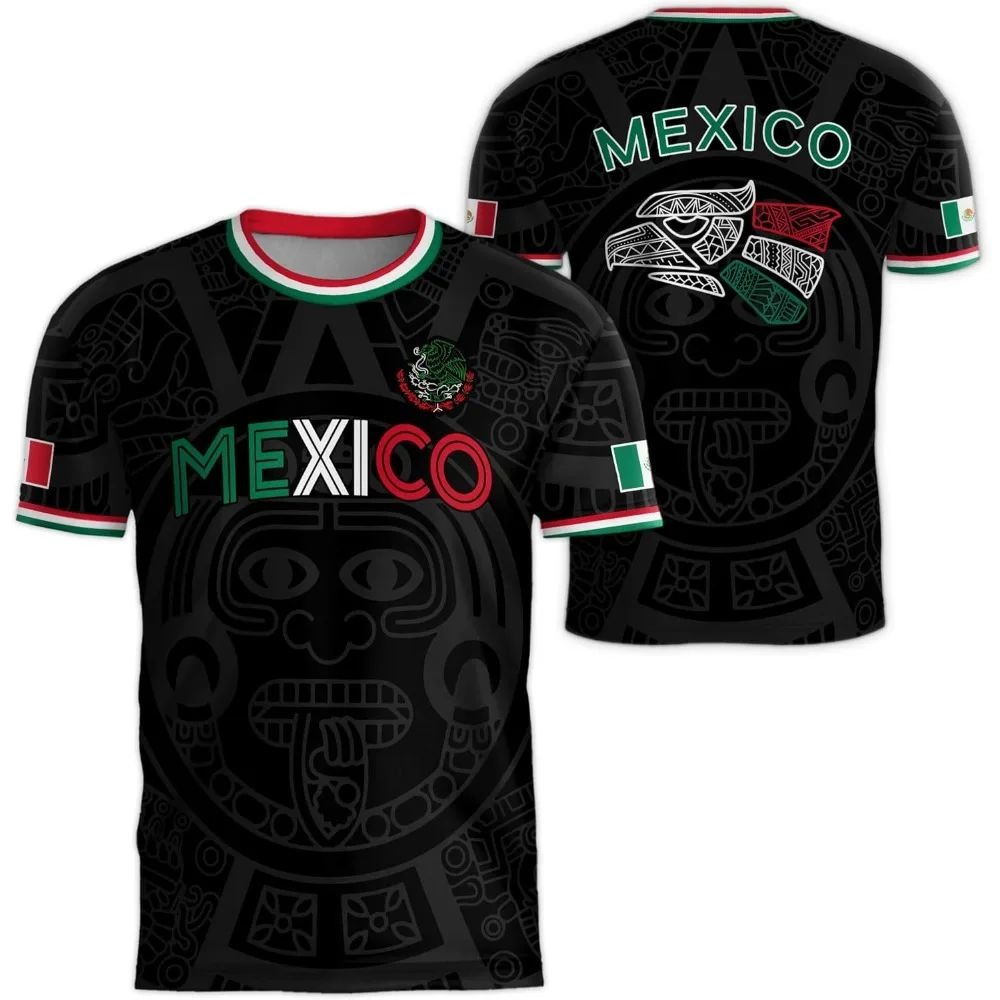 2026 Mexico National Flag Prin - Mens Fashion Summer avaliação e preço