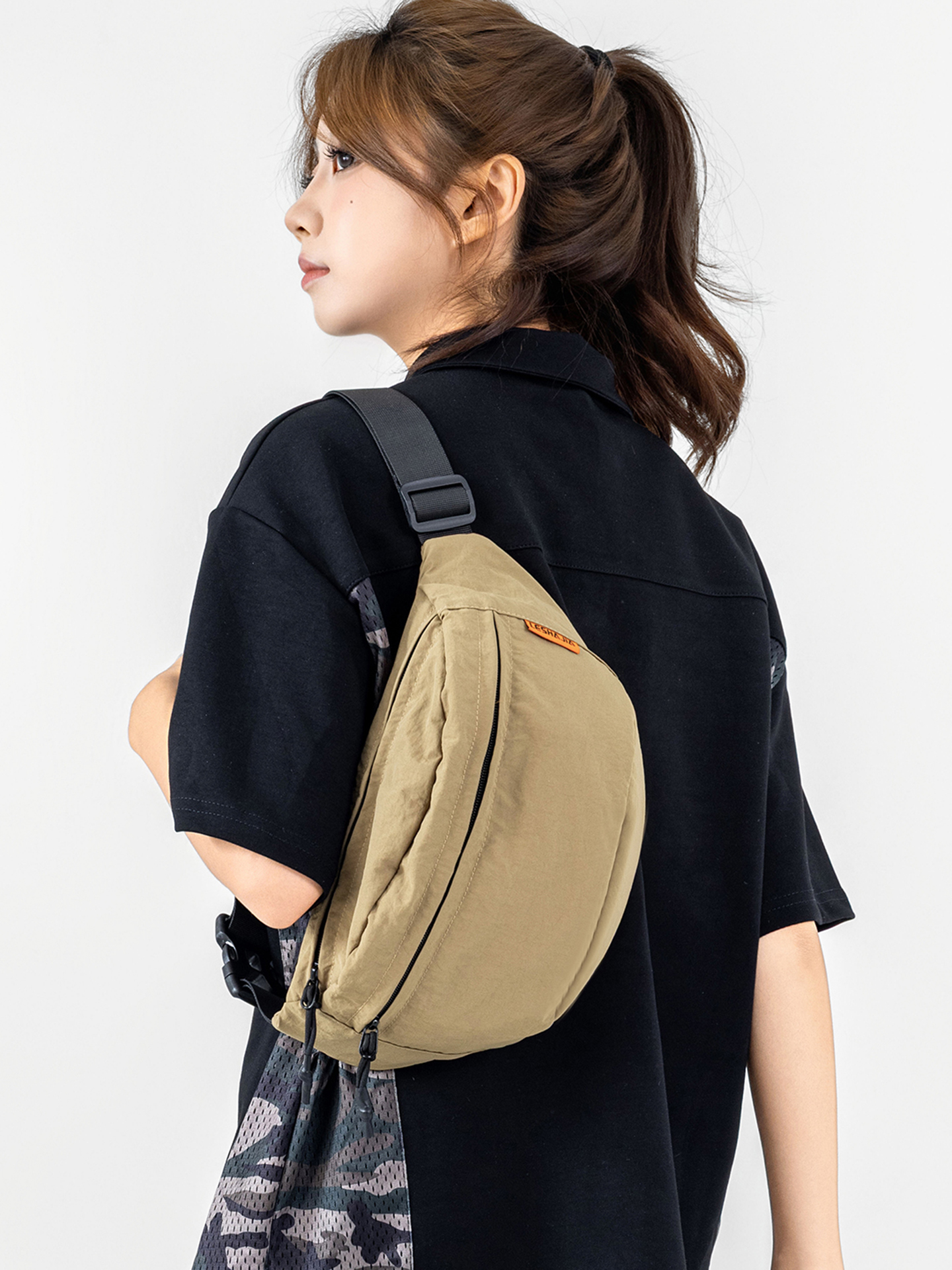 Sporty Nylon Crossbody Bag for - Crossbody Bag Men avaliação e preço