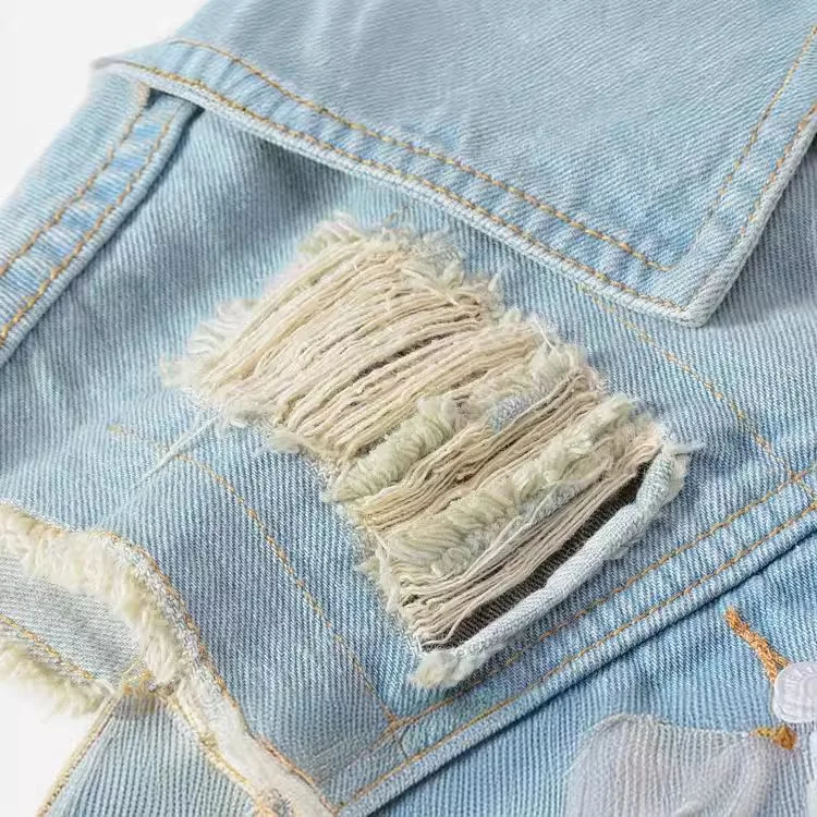 Spring Autumn New Fashion Men' - Men'S Fashion Vest With Jeans avaliação e preço