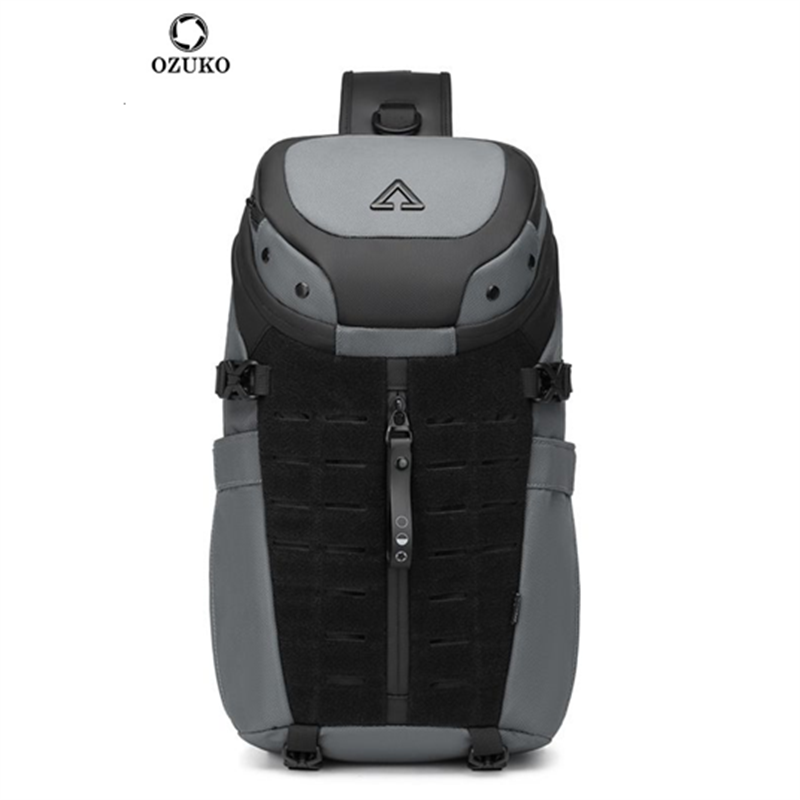 Ozuko Chest Bag Cross Bag Men  - Crossbody Bag Men avaliação e preço