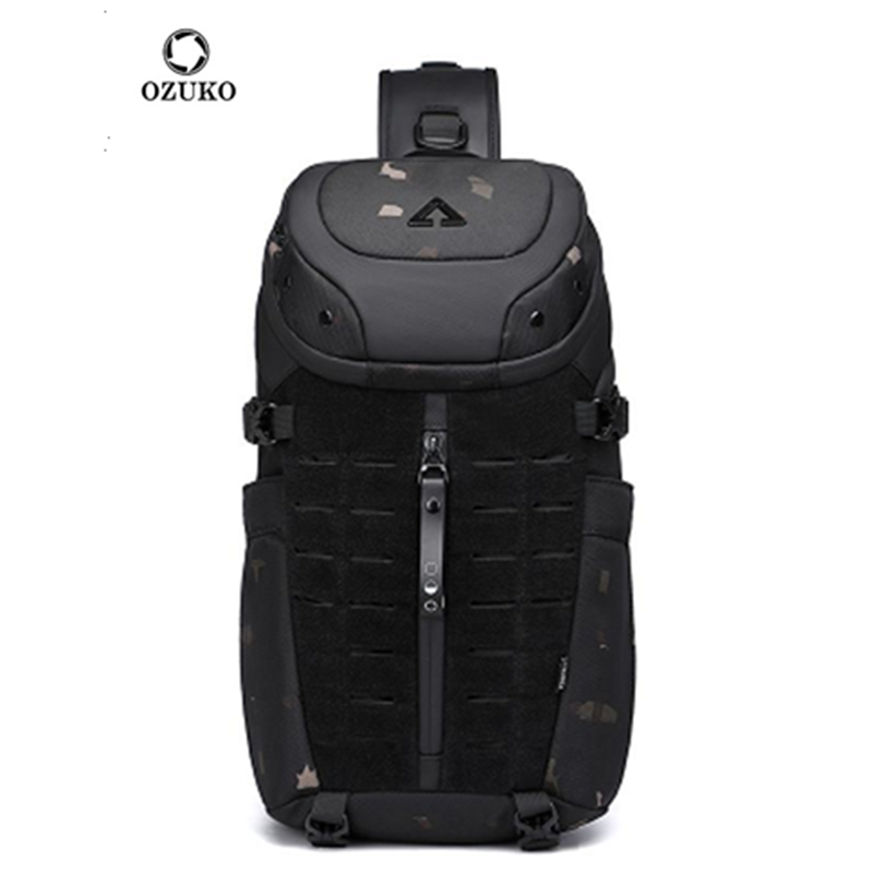 Ozuko Chest Bag Cross Bag Men  - Crossbody Bag Men avaliação e preço