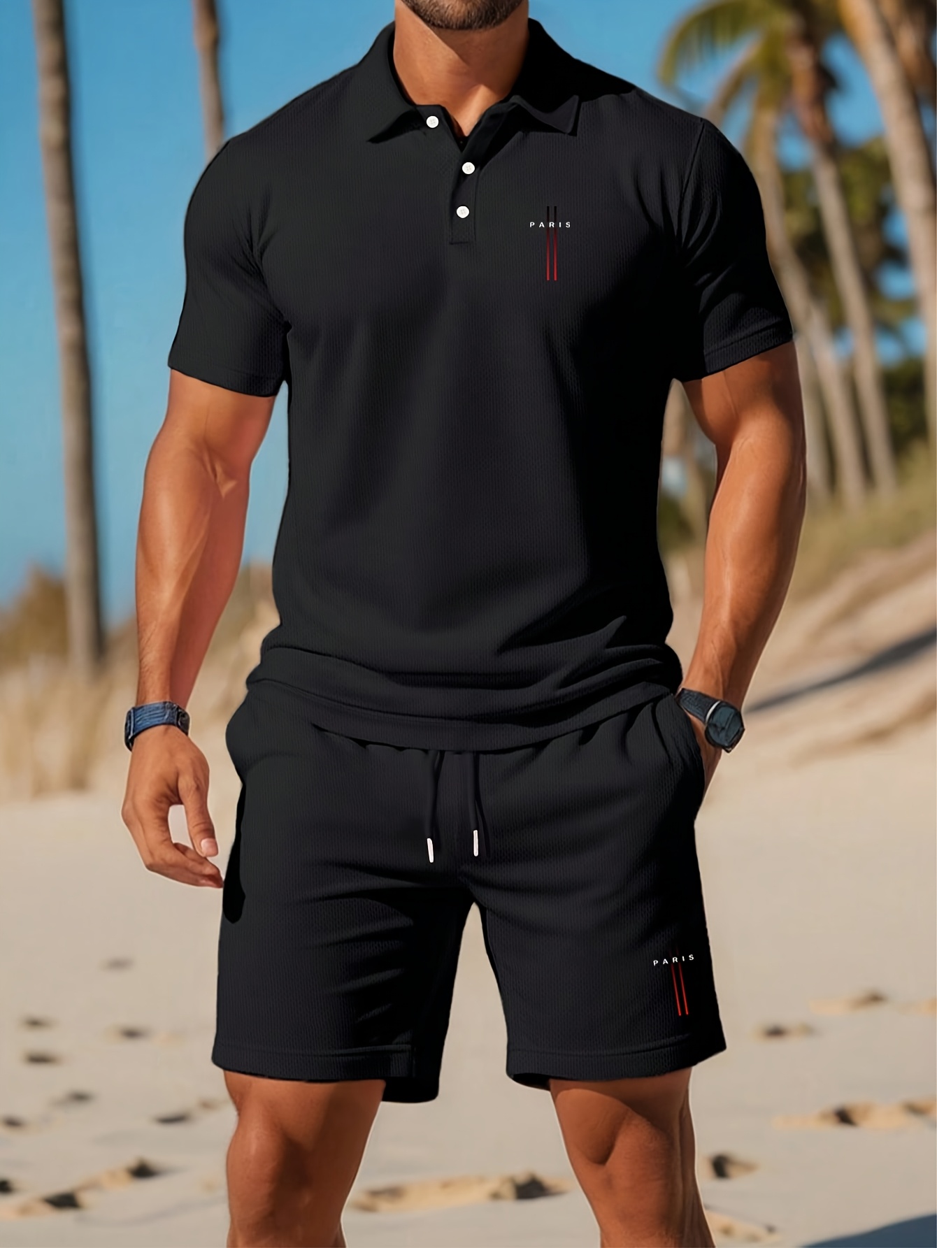 2026 Summer Men's Polo Shirt S - Men'S Fashion Polo avaliação e preço