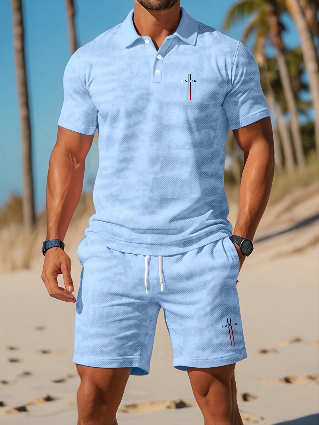 2026 Summer Men's Polo Shirt S - Men'S Fashion Polo avaliação e preço