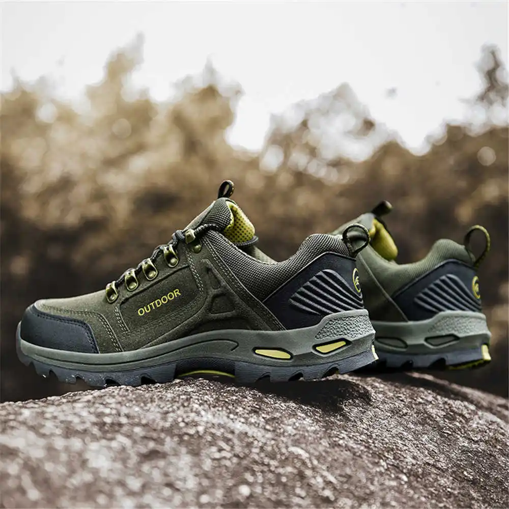 Non-slip Lace Up Hiking Tennis - Men'S Fashion For Fat Guys avaliação e preço