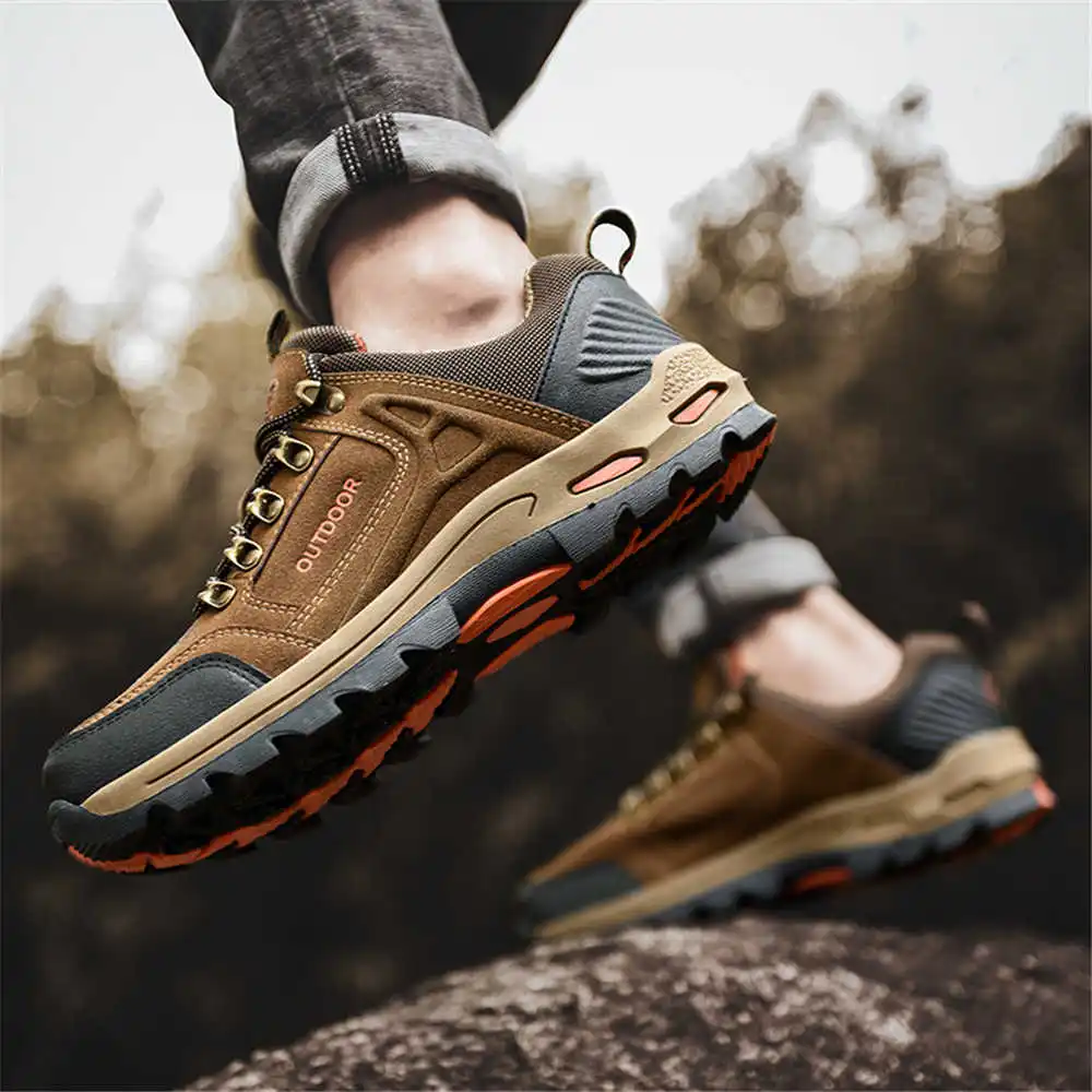 Non-slip Lace Up Hiking Tennis - Men'S Fashion For Fat Guys avaliação e preço