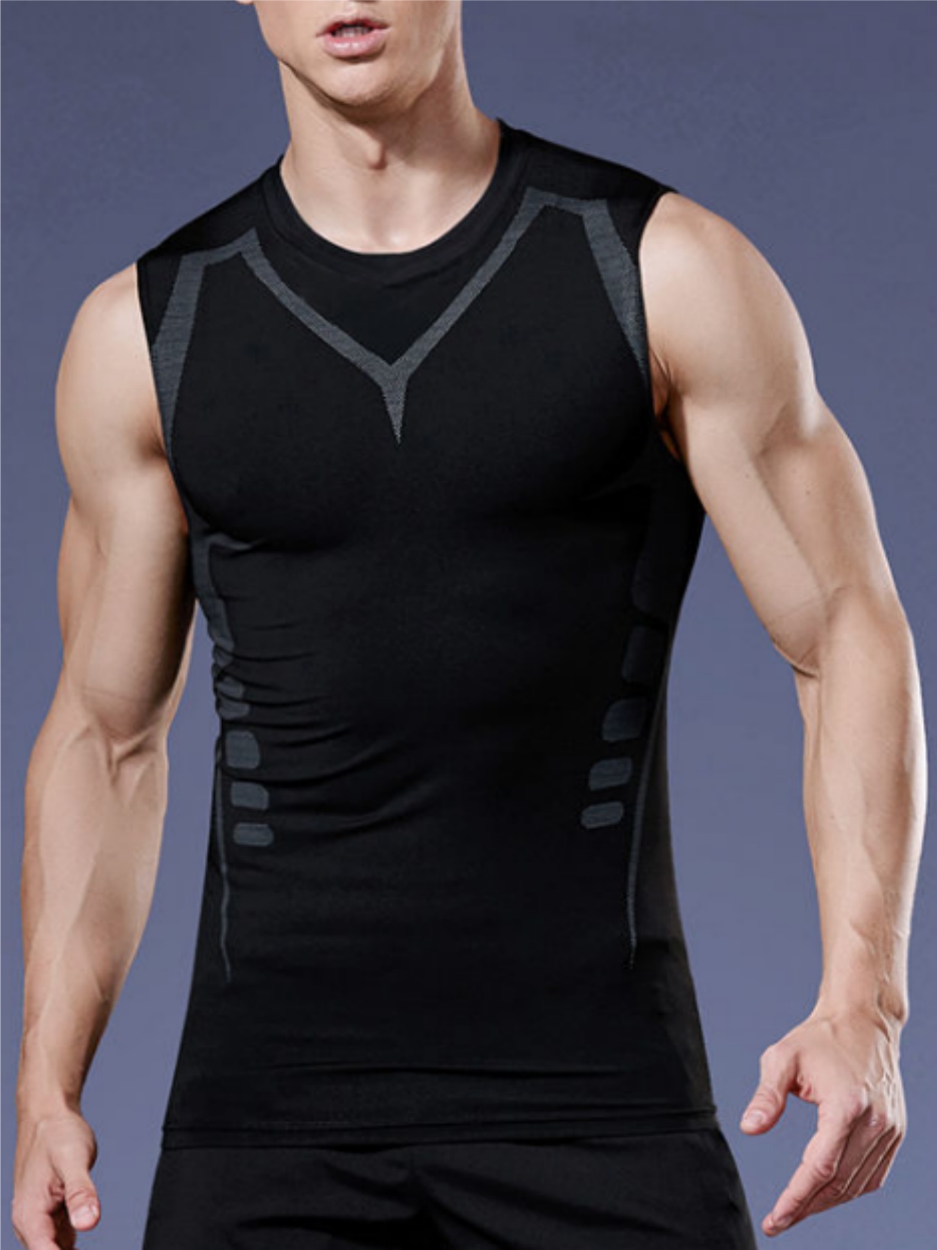 Men's Tight Vest Compression S - Mens Fashion Vest avaliação e preço