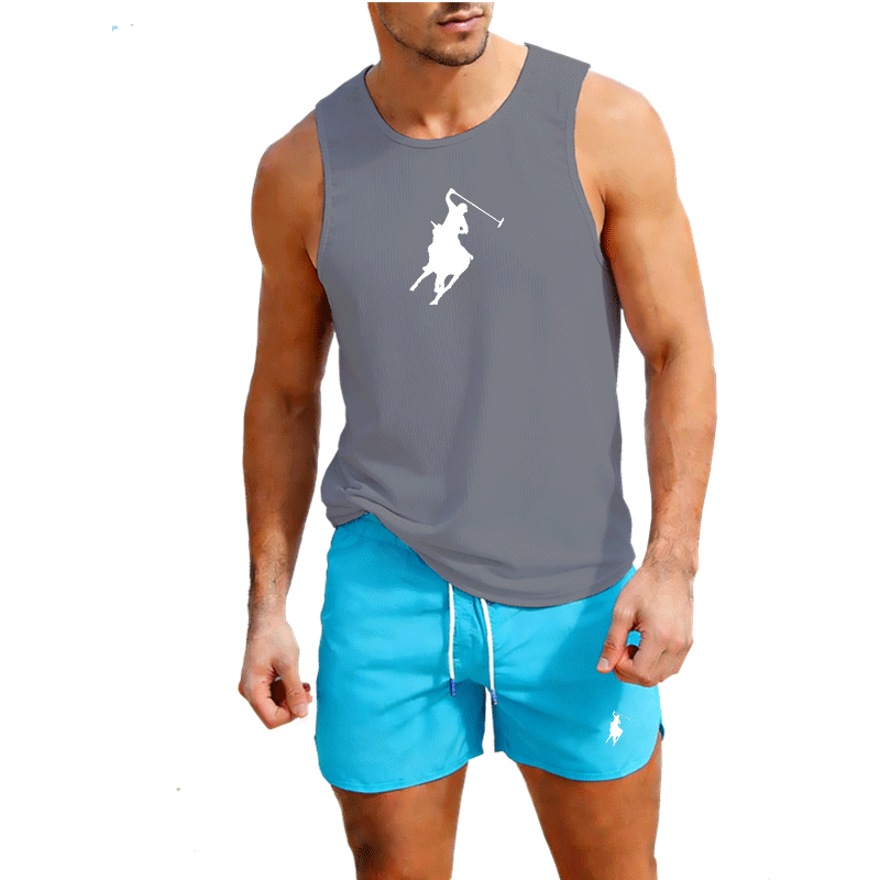 European Men Summer Vest and S - Mens Fashion Vest avaliação e preço