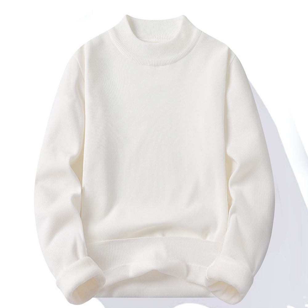 Fashion Men's Casual Slim Fit  - Turtleneck Sweater Men avaliação e preço