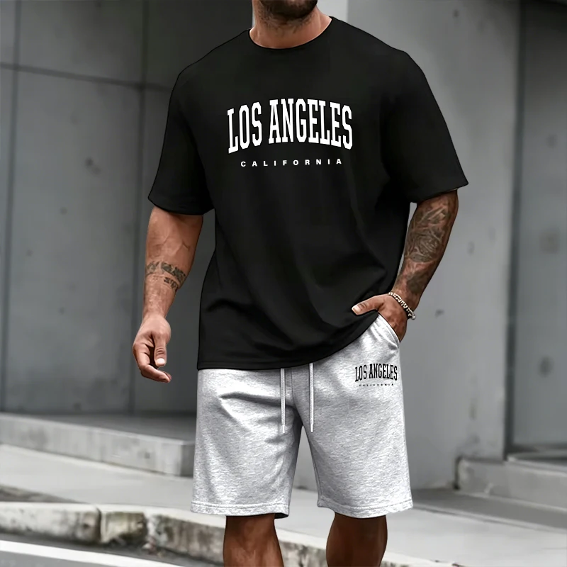 Men's Tracksuit Short Sleeve T - Mens Fashion Wear avaliação e preço