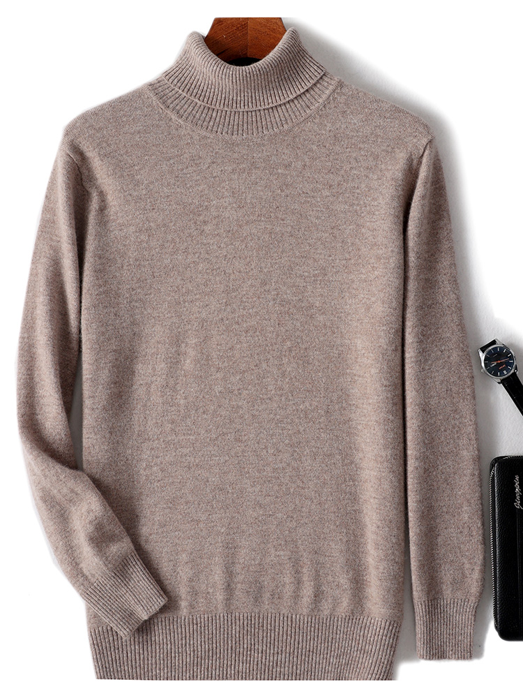 Autumn Winter Men Wool Turtlen - Turtleneck Sweater Men avaliação e preço