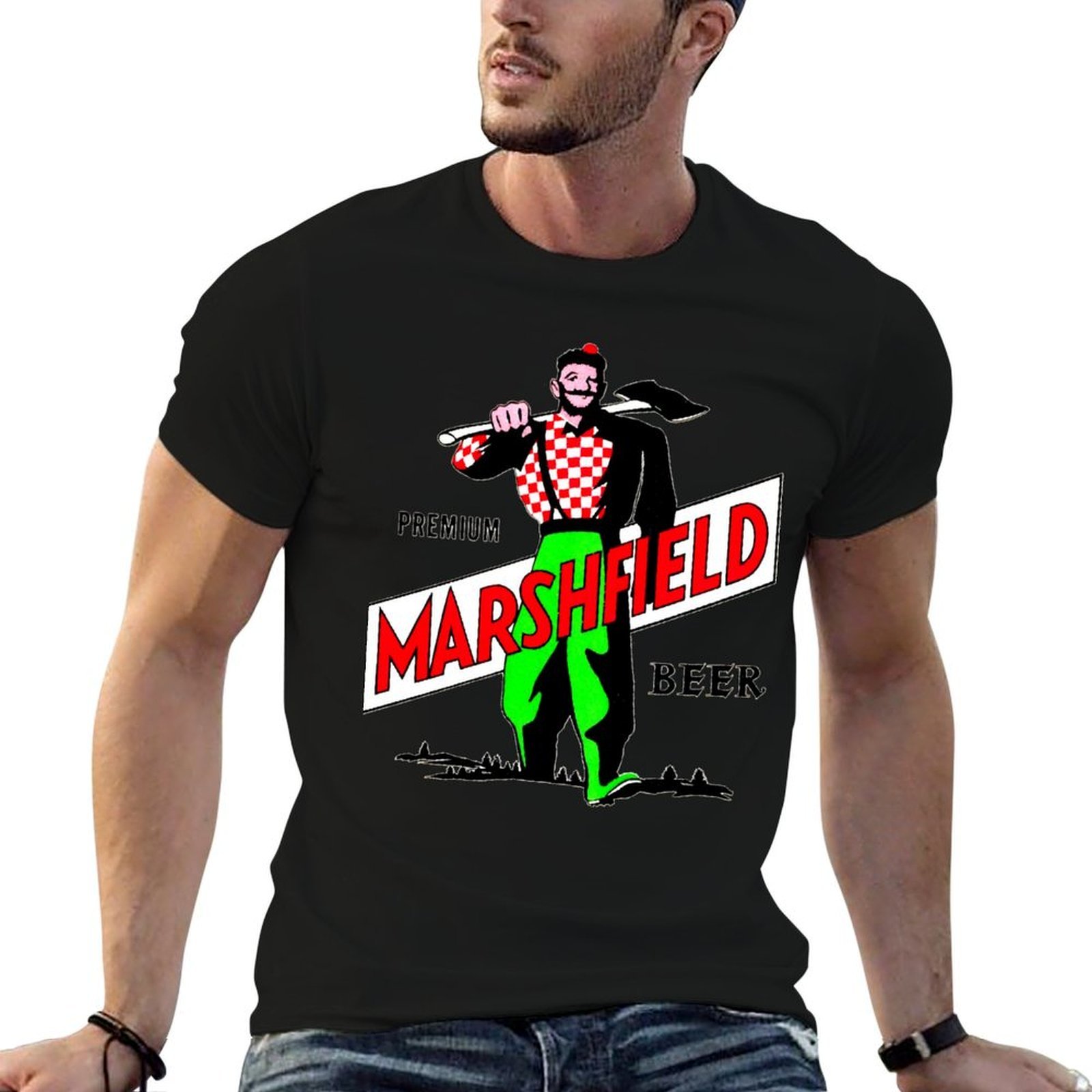 1950s Marshfield Premium Beer  - 1950S Fashion Men'S avaliação e preço