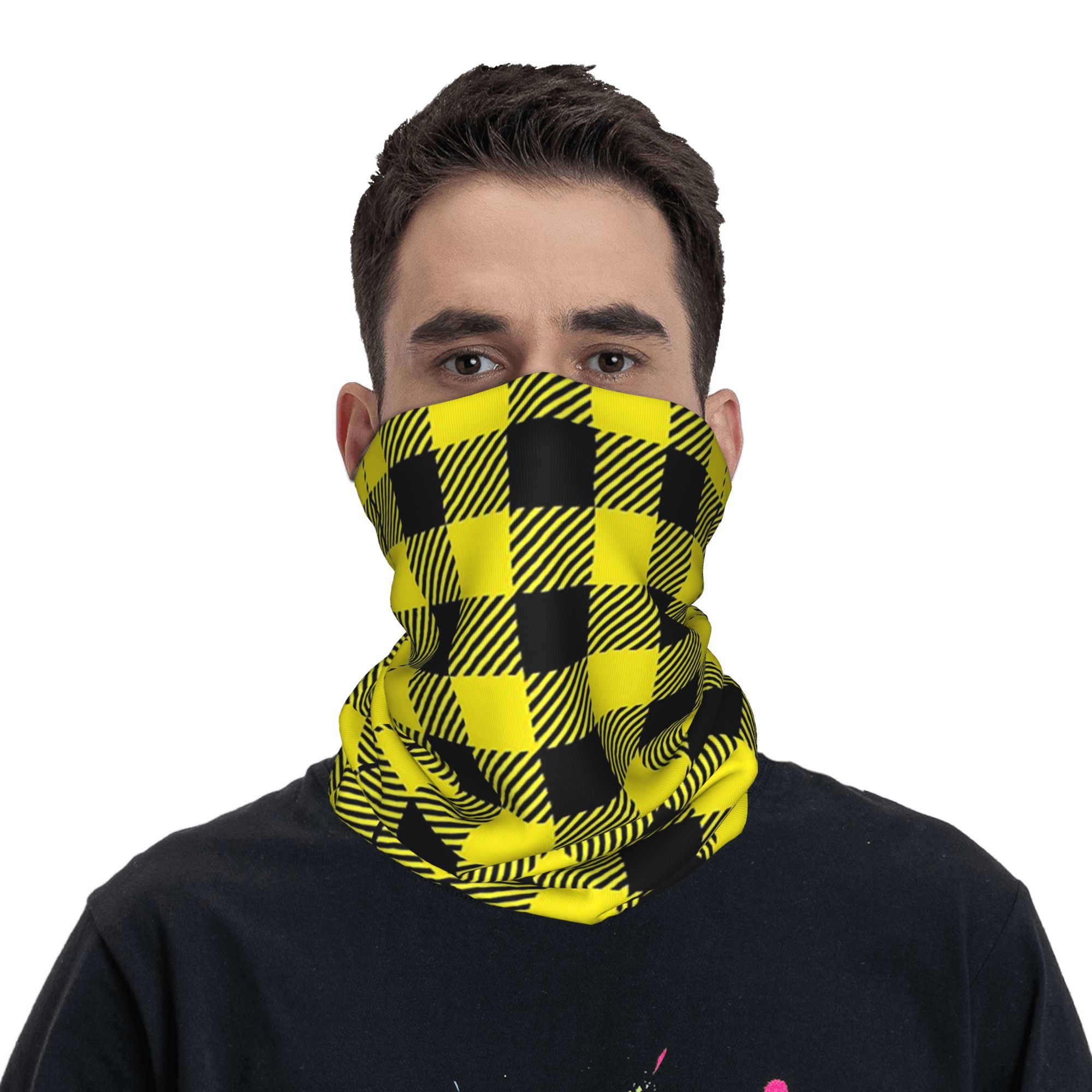 Yellow And Black Buffalo Check - Yellow Men'S Fashion avaliação e preço