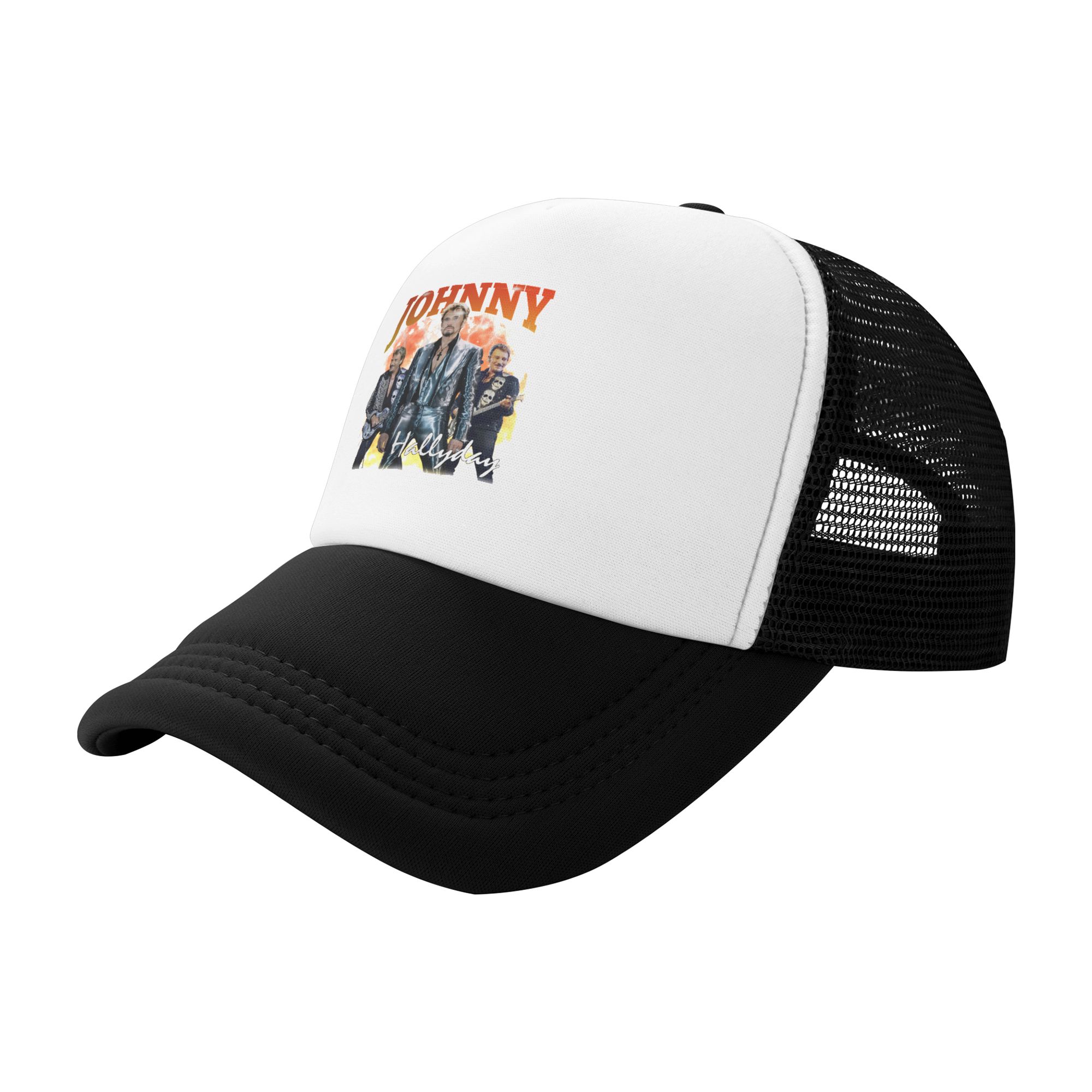 Johnny Hallyday Baseball Cap M - Trucker Hat Cap avaliação e preço