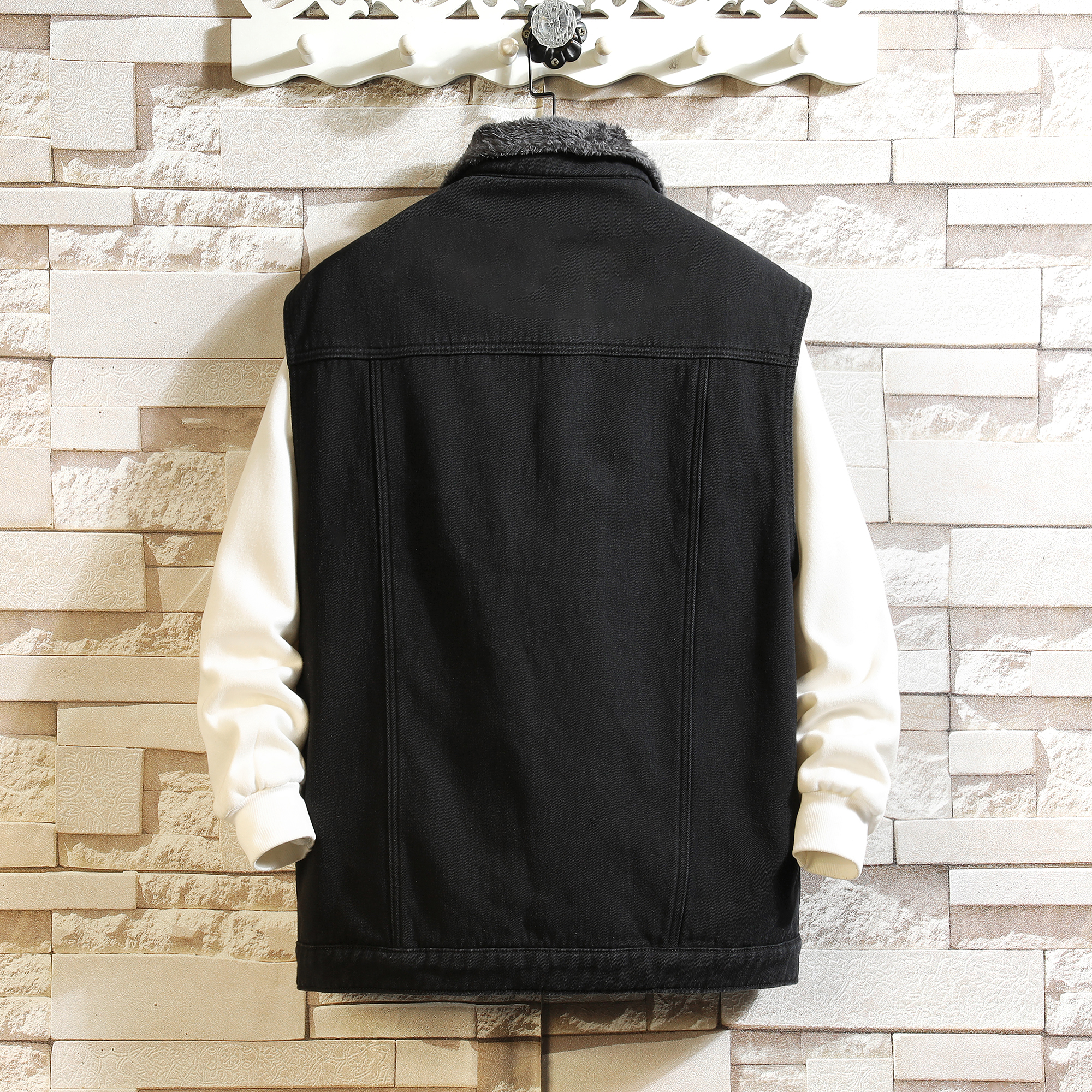 Winter Cargo Denim Vests Men W - Men'S Fashion Vest With Jeans avaliação e preço