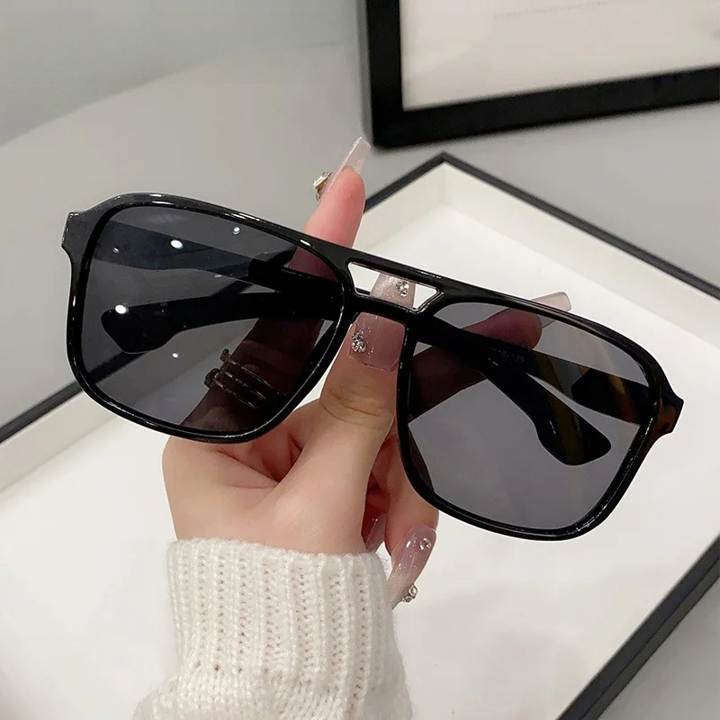 Square Double Bridges Sunglass - Yellow Men'S Fashion avaliação e preço