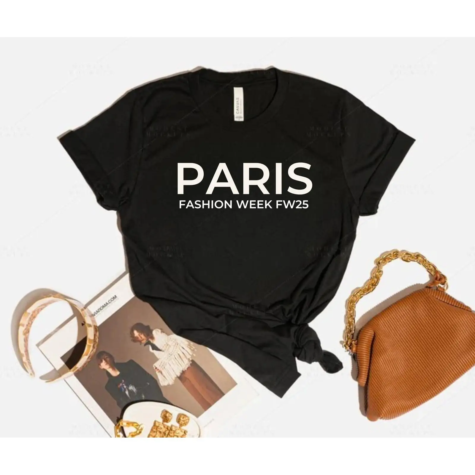 Paris Fashion Week T Shirt Cot - Men'S Paris Fashion Week avaliação e preço