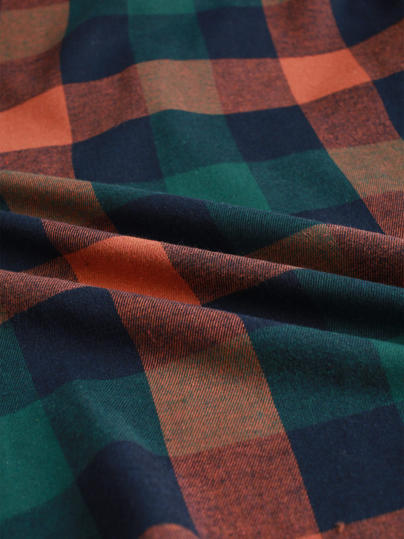 Men's Retro Orange Green Plaid - Mens Fashion Summer avaliação e preço
