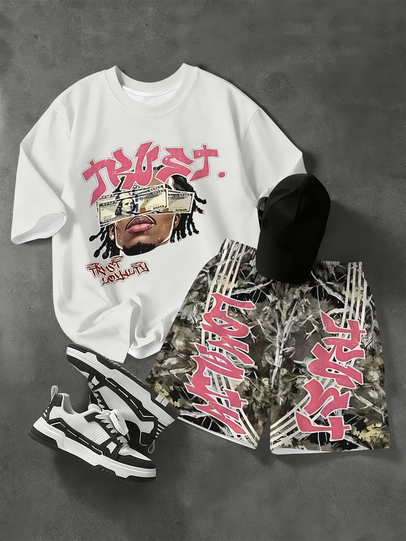 2026 Summer American Men's T-s - Mens Fashion Wear avaliação e preço