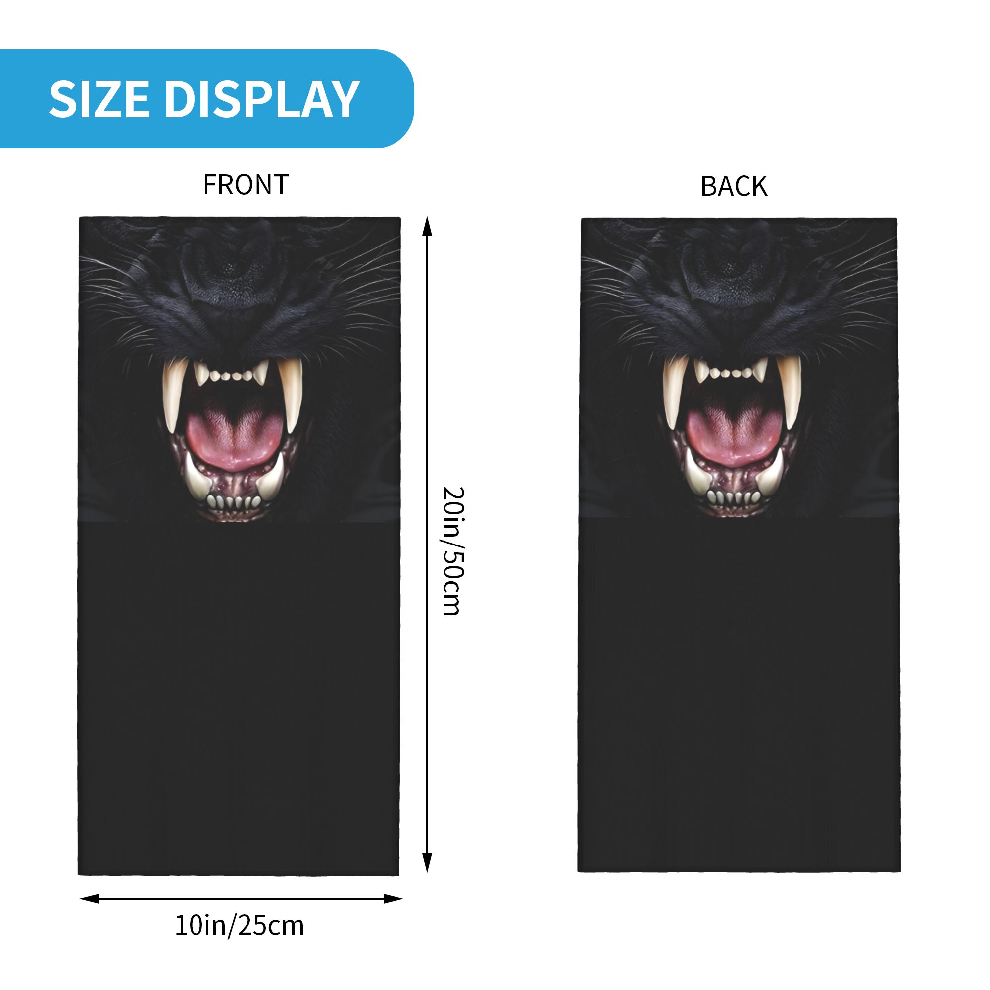 Custom Black Panther Animal He - Men'S Fashion Head Scarf avaliação e preço
