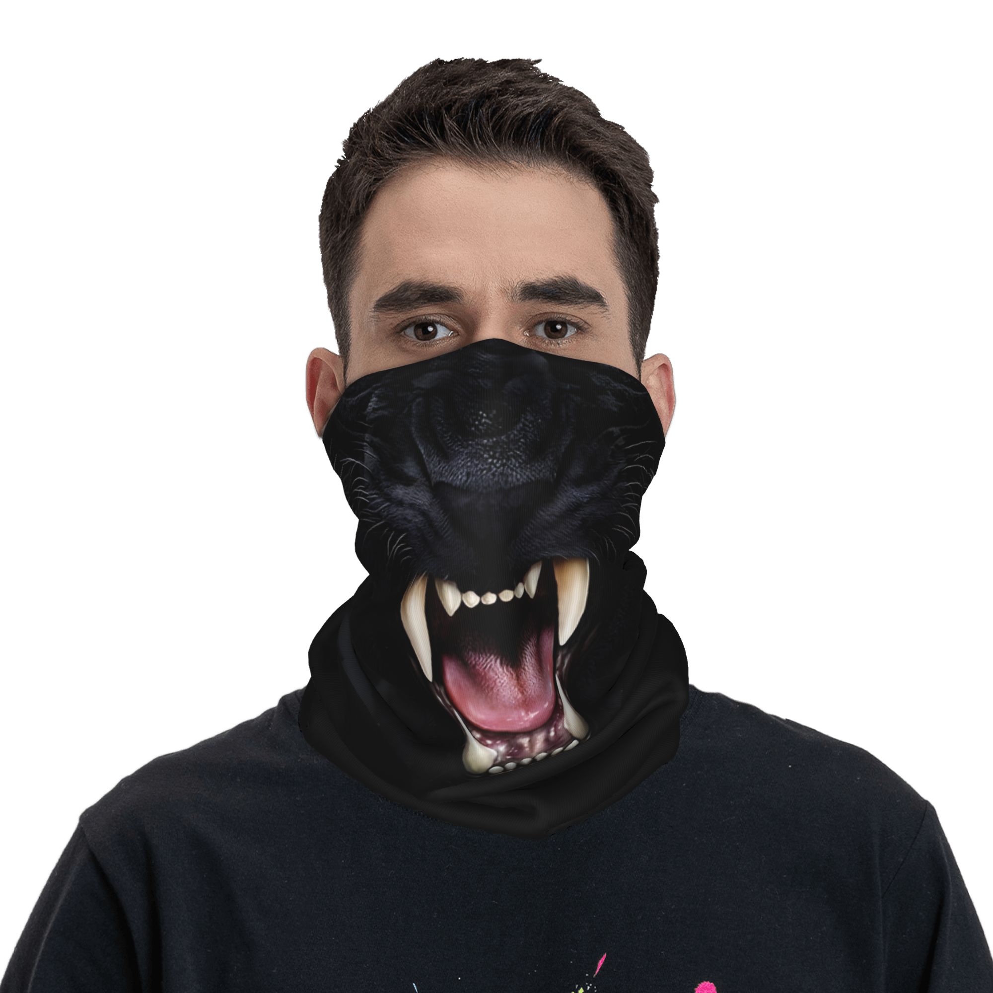 Custom Black Panther Animal He - Men'S Fashion Head Scarf avaliação e preço