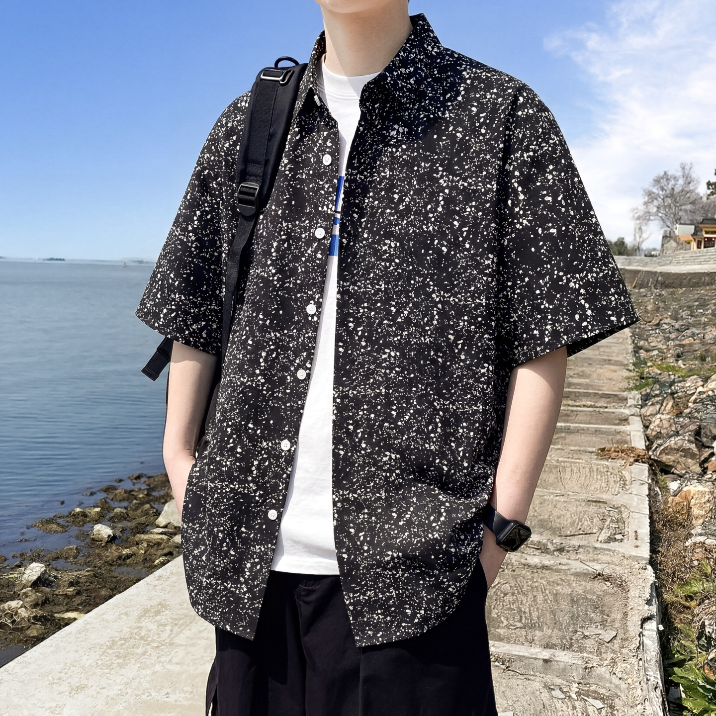 2026 Summer New Style Men's Sh - Men'S Fashion Looks 2026 avaliação e preço