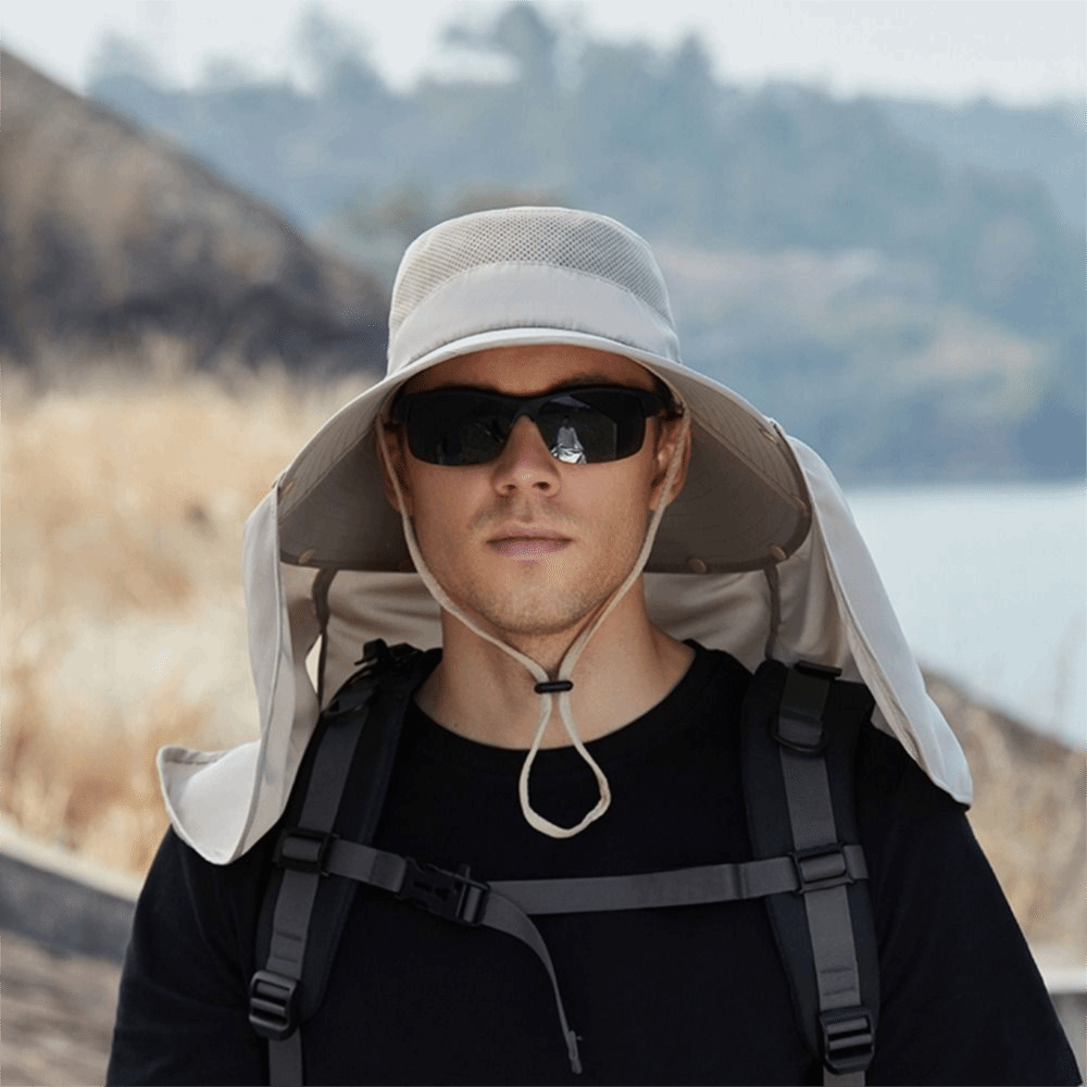 Fashion Cloth Men Sun Hat Big  - Mens Fashion Caps avaliação e preço