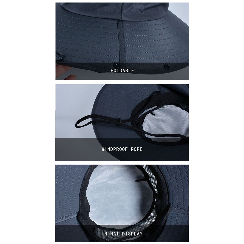 Fashion Cloth Men Sun Hat Big  - Mens Fashion Caps avaliação e preço