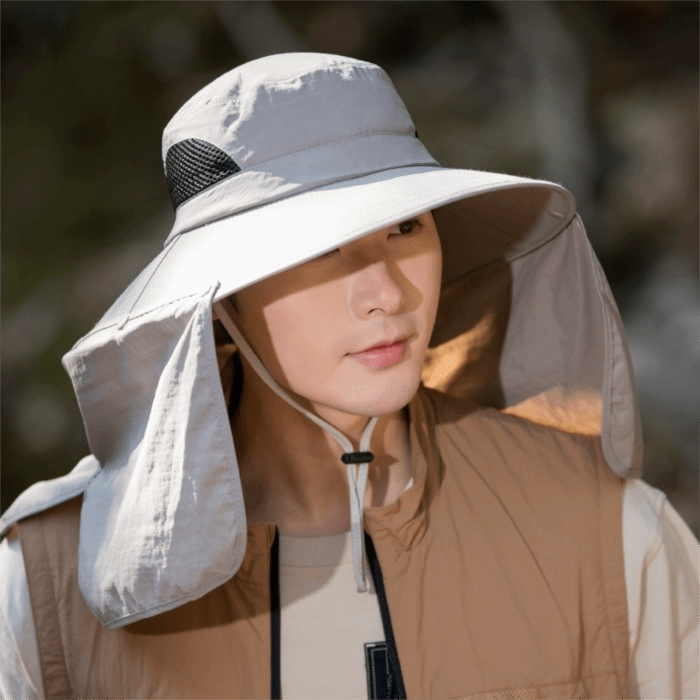 Fashion Cloth Men Sun Hat Big  - Mens Fashion Caps avaliação e preço